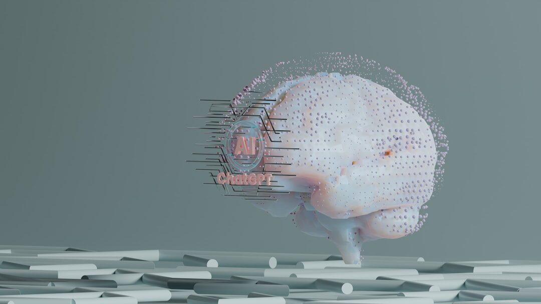 Artificial intelligence abstract visualization
