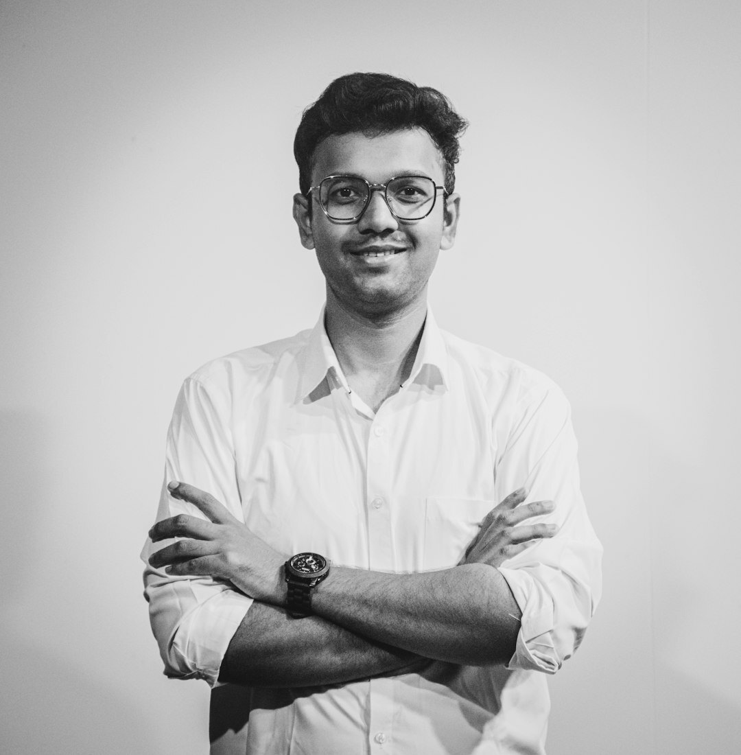 Male technology expert portrait
